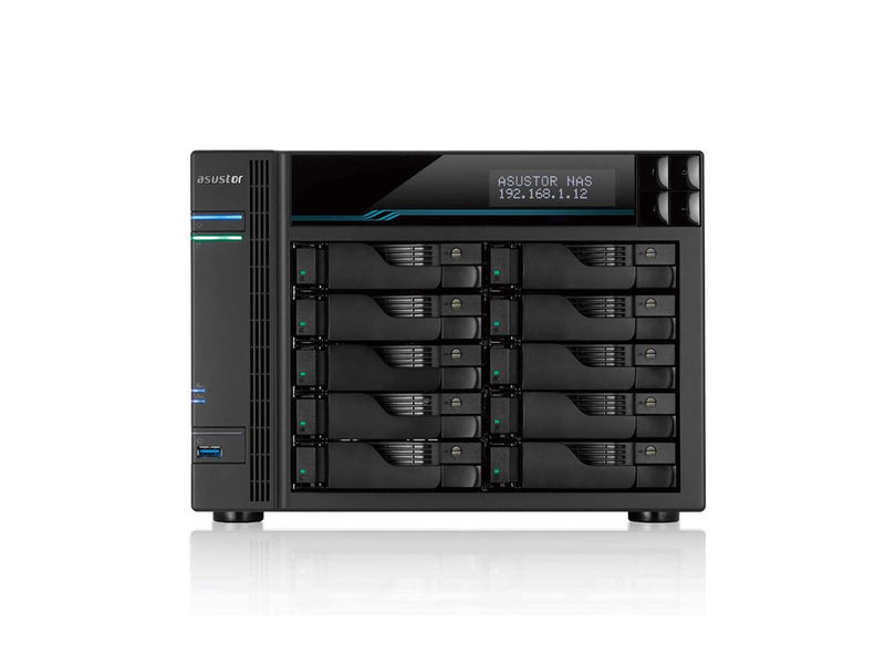 Asustor AS7110T 10 Bay Lockerstor 10 Pro Desktop Enterprise NAS (Diskless)