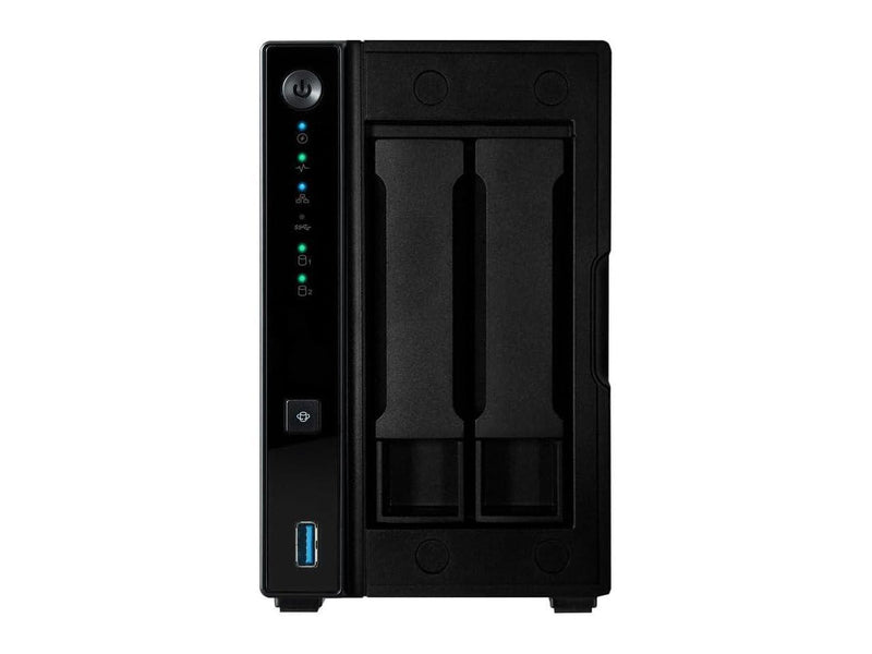 Asustor AS3302T v2 Drivestor 2 Pro Gen2 2 Bay NAS, Quad-Core 1.7GHz CPU, 2.5Gbe