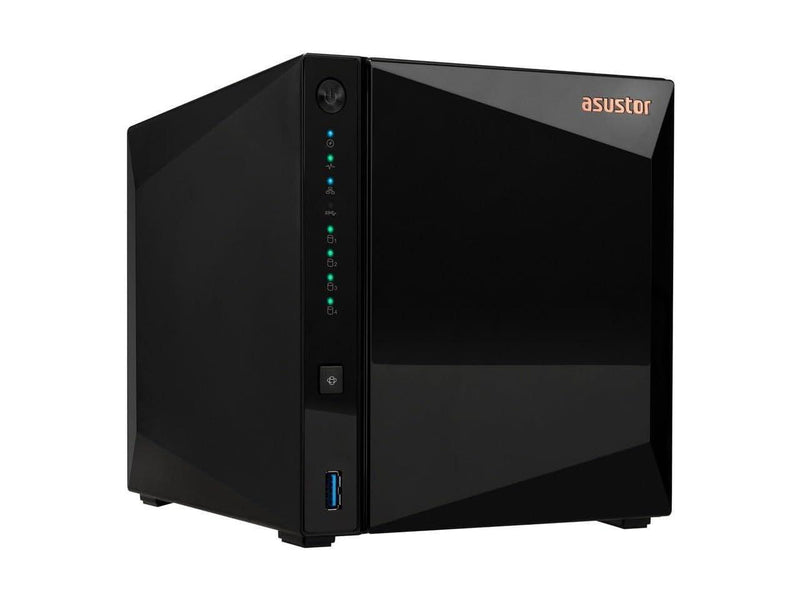 Asustor AS3304T v2 Drivestor 4 Pro Gen2  4 Bay NAS, Quad-Core 1.7GHz CPU, 2.5GbE