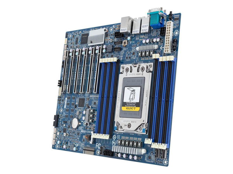 Gigabyte AMD EPYC 8004, AMD-SoC, ATX Server Motherboard - 2x 10Gb/s Broadcom