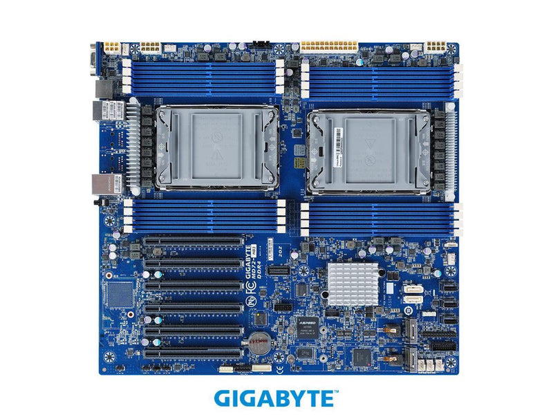 GIGABYTE MD72-HB3 Extended ATX Server Motherboard Dual Socket P+ Intel C621A
