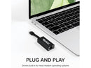Plugable USB C to Ethernet Adapter, Driverless Fast and Reliable Gigabit Speed,