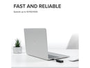Plugable USB C to Ethernet Adapter, Driverless Fast and Reliable Gigabit Speed,