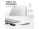 Plugable USB C to Ethernet Adapter, Driverless Fast and Reliable Gigabit Speed,
