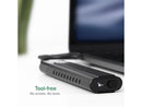 Plugable USB C to M.2 NVMe Tool-free Driverless Enclosure, USB C and Thunderbolt
