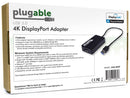 Plugable USB 3.0 to DisplayPort 4K UHD Video Graphics Adapter for Multiple