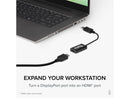 Plugable Active DisplayPort to HDMI Adapter - Connect any DisplayPort-Enabled PC