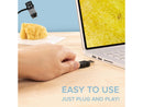 Plugable USB 2.0 Digital Microscope with Flexible Arm Observation Stand