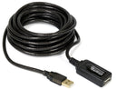 Plugable 5 Meter (16 Foot) USB 2.0 Active Extension Cable Type A Male to A