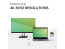 Plugable USB C Mini Dock with HDMI, USB 3.0 and Pass-Through Charging Compatible