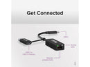 Plugable 2.5G USB C and USB to Ethernet Adapter, 2-in-1 Adapter Compatible with