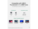 Plugable USB C Triple 4K Display Docking Station with 60W PD, 3x HDMI or 3x