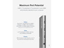 Plugable 5-in-1 Thunderbolt 4 Hub with 60W Charging, Single 8K or Dual 4K