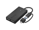 Plugable USB 3.0 or USB C to HDMI Adapter for Dual Monitors, Universal Video
