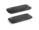 Plugable 13-in-1 USB C Docking Station Dual Monitor, 100W Charging, Dual 4K