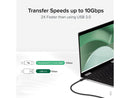 Plugable Windows Transfer Cable 6.6ft (2m), Thunderbolt 10Gbps, Bundled with