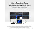 Plugable USB 3.0 or USB C to HDMI Adapter for Dual Monitors, Universal Video