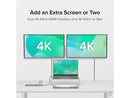 Plugable 11-in-1 USB-C Docking Station, 100W Pass-through Charging, Dual Monitor