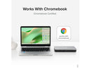 Plugable 12-in-1 Dual 4K USB C Docking Station, Works With Chromebook Certified,