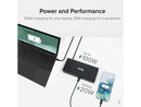 Plugable 13-in-1 USB-C Triple Monitor Docking Station with 100W Laptop Charging,