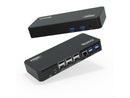 Plugable USB C Triple 4K Display Docking Station with 60W PD, 3x HDMI or 3x
