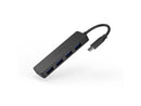 Plugable USB C to USB Adapter Hub, 4 Port USB 3.0 Hub, USB Splitter for Laptop,