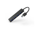 Plugable 4 Port USB Hub 3.0, USB Splitter for Laptop, Compatible with Windows,