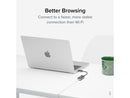 Plugable USB C to Ethernet Adapter, Fast and Reliable Thunderbolt or USB C to