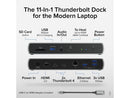 Plugable Thunderbolt 4 Dock with 100W Charging, Thunderbolt Certified, 3x