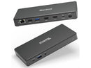 Plugable USB C Docking Station Dual Monitor 2 HDMI Ports, Laptop Charging, Dual