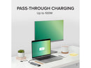 Plugable 7-in-1 USB C Hub Multiport Adapter with Ethernet - Compatible with Mac,