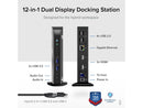 Plugable USB 3.0 Universal Laptop Docking Station Dual Monitor for Windows and