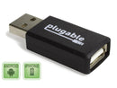 Plugable USB Universal Fast 1A Charge-Only Adapter for Android, Apple iOS, and