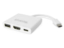 Plugable USB C Mini Dock with HDMI, USB 3.0 and Pass-Through Charging Compatible