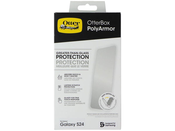 OtterBox PolyArmor - Greater than Glass Screen Protector for Samsung Galaxy S24