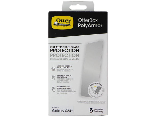 OtterBox PolyArmor - Greater than Glass Screen Protector for Galaxy S24+ (Plus)