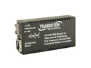 Transition Networks Hardened Mini PD 10/100/1000 Bridging Media Converter