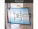 Mount-It! Heavy Duty TV Wall Mount With Long Extension Arms | Fits 65-110 Inch