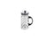 Mr. Coffee Table Ware - 1 quart Coffee Press - Glass Carafe, Stainless Steel