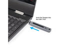 USB Port Blocker with 1 Key and 6 USB Type A Lock