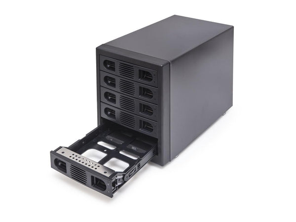 Syba SY-ENC50118 5 Bay 2.5" and 3.5" SATA HDD External USB 3.0 / eSATA RAID Hard
