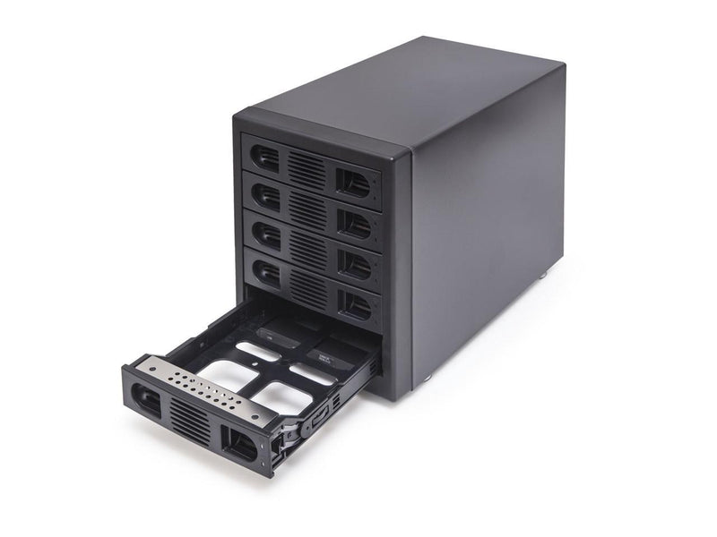 Syba SY-ENC50118 5 Bay 2.5" and 3.5" SATA HDD External USB 3.0 / eSATA RAID Hard