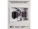 Sanus SA-IWB9-W1 9" TV Media In-Wall Box White