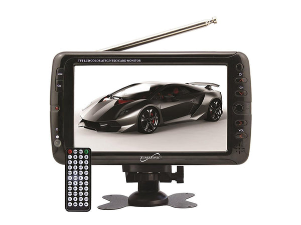 SuperSonic 7" Portable Digital LCD TV