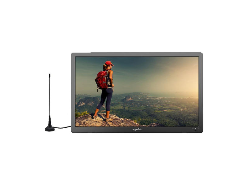 Supersonic SC2813 13.3 inch Portable LED TV with HDMI & FM Radio