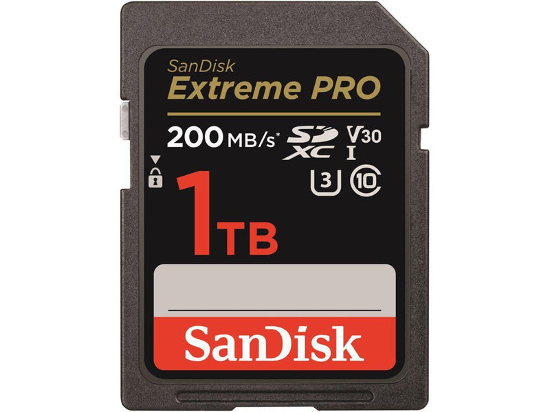 SanDisk Extreme PRO 1TB UHS-I U3 SDXC Memory Card