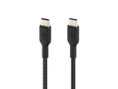 Belkin CAB004bt1MBK 3.3 ft. Black Boost Charge Braided USB-C to USB-C Cable