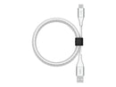 Belkin Braided USB-C to USB-A Cable (2m / 6.6ft, White) CAB002BT2MWH