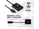 Club3D CAC-1085 DisplayPort 1.4 to HDMI 4K120Hz HDR Active Adapter M/F