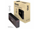 Club3D CAC-1903 4 x USB Type-A and 1 x Type-C Power Charger, 5-Ports up to 111W